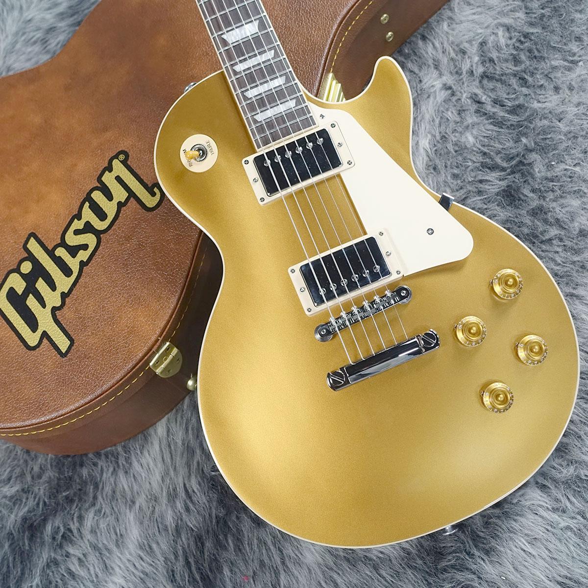 エピフォン レスポールスタンダード ゴールドトップ ギブソンロゴ 韓国製 Epiphone A New Inspired by Gibson Custom Signature Model From One