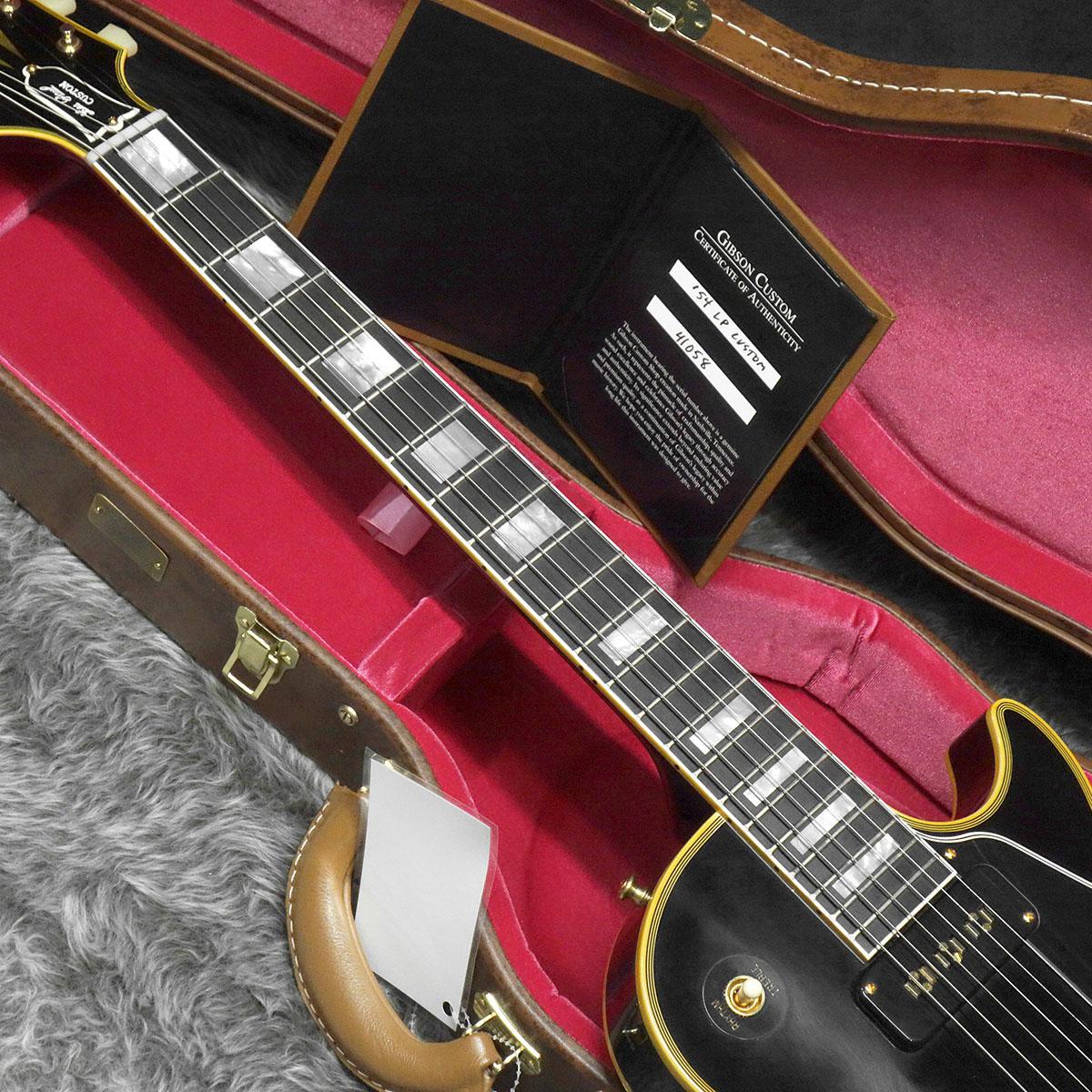 Gibson Custom Shop 1954 Les Paul Custom Staple Pickup Reissue VOS