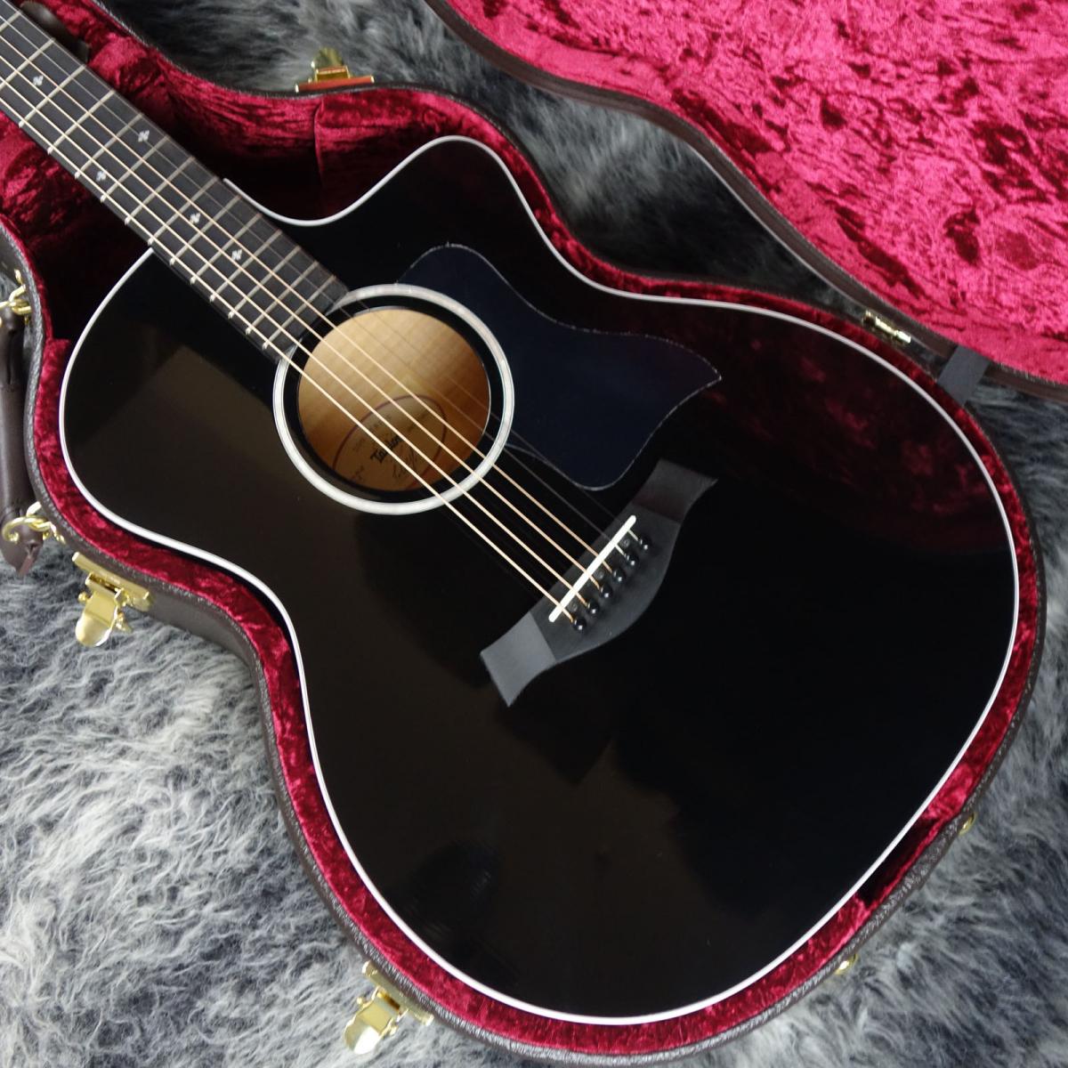 【こここ】Taylor 214ce DLX BLK エレアコ ケース付 エレアコギター】-Taylor-200シリーズをグレードアップさせた「200DLX