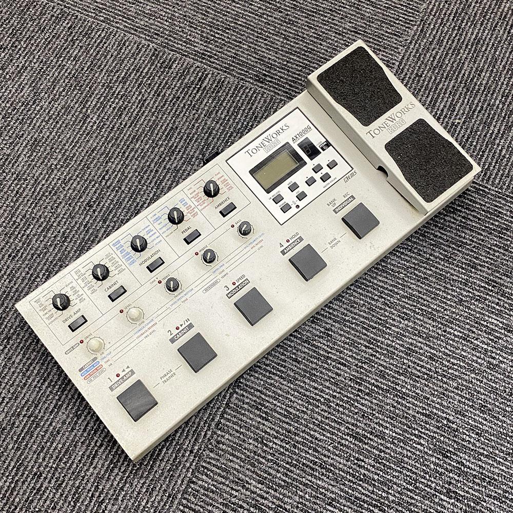 KORG TONEWORKS AX1000G ギターエフェクター Amazon.co.jp: 【中古】KORG TONEWORKS AX1000G MODELING SIGNAL