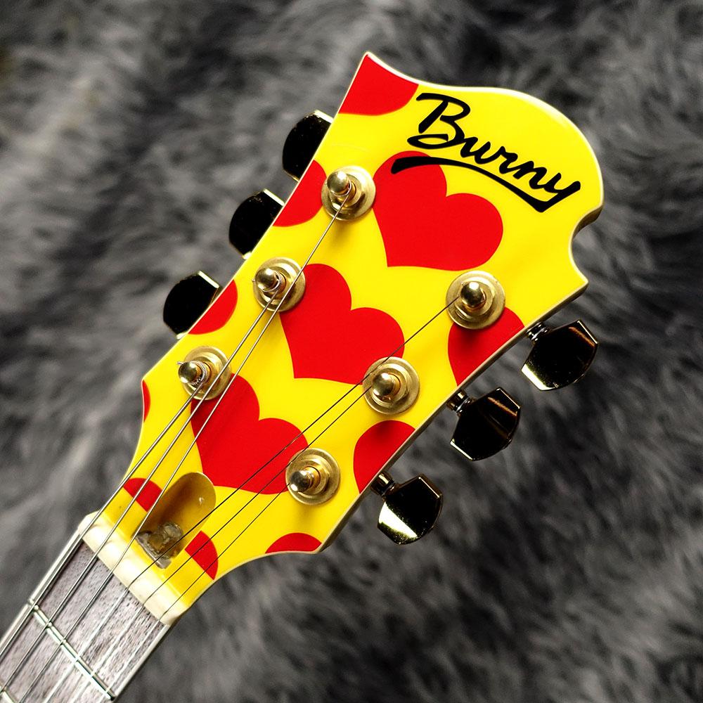 無銘【hide イエローハート】モッキンバード　ギター　検:MG-145S 中古】Burny バーニー / MG-145S hide Model Yellow Heart 【福岡店
