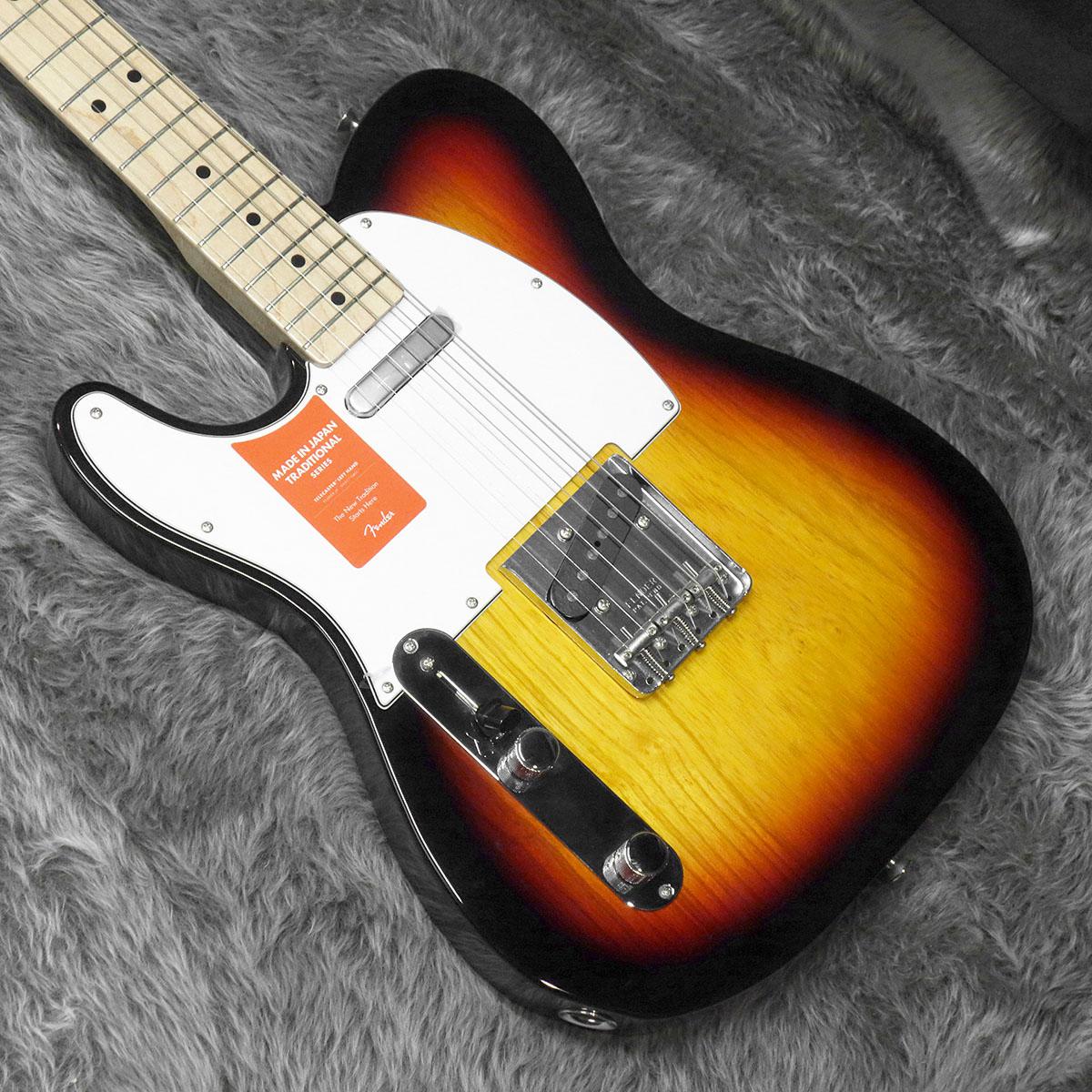 Fender Made In Japan Traditional 70s Telecaster MN LeftHand 3Tone