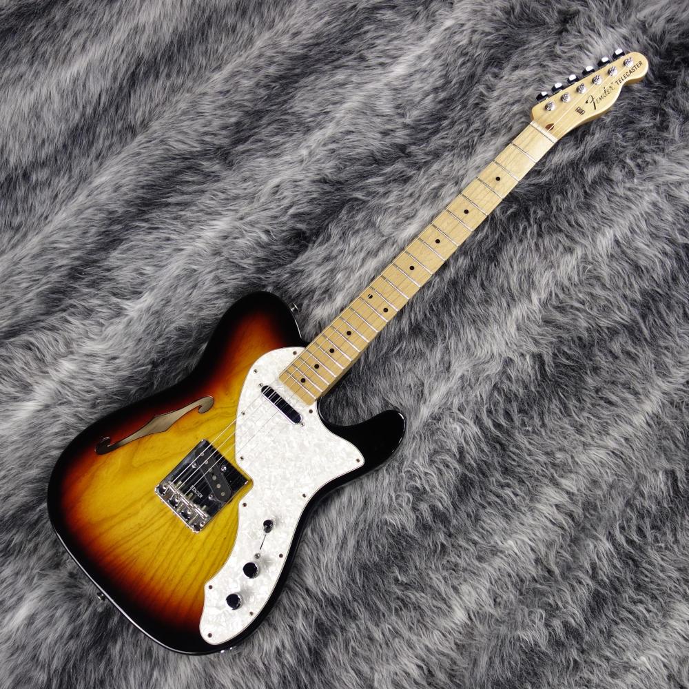 Fender Mexico Classic 69 Telecaster Thinline 3-Color Sunburst