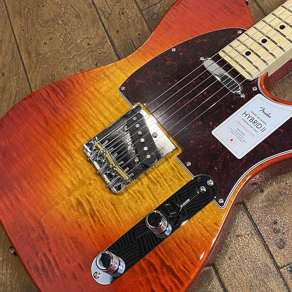 Fender 2024 Collection Made in Japan Hybrid II Telecaster Flame