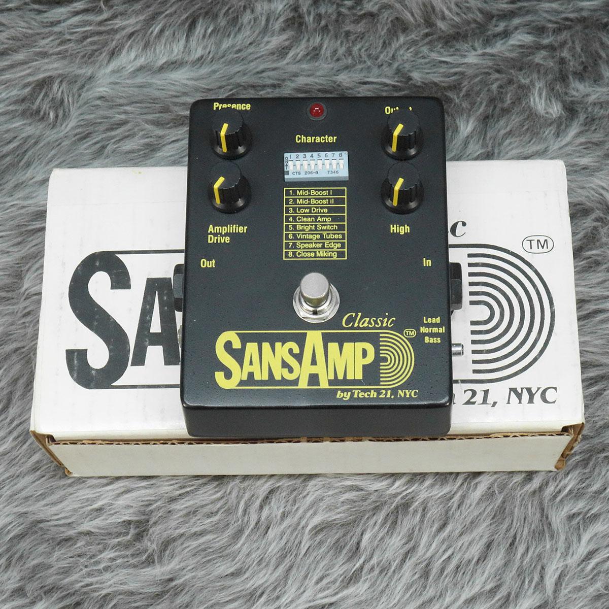 SansAmp classic(初期型) エフェクター 使用レビュー】Tech21 SansAmp Classic - DreadRock.org