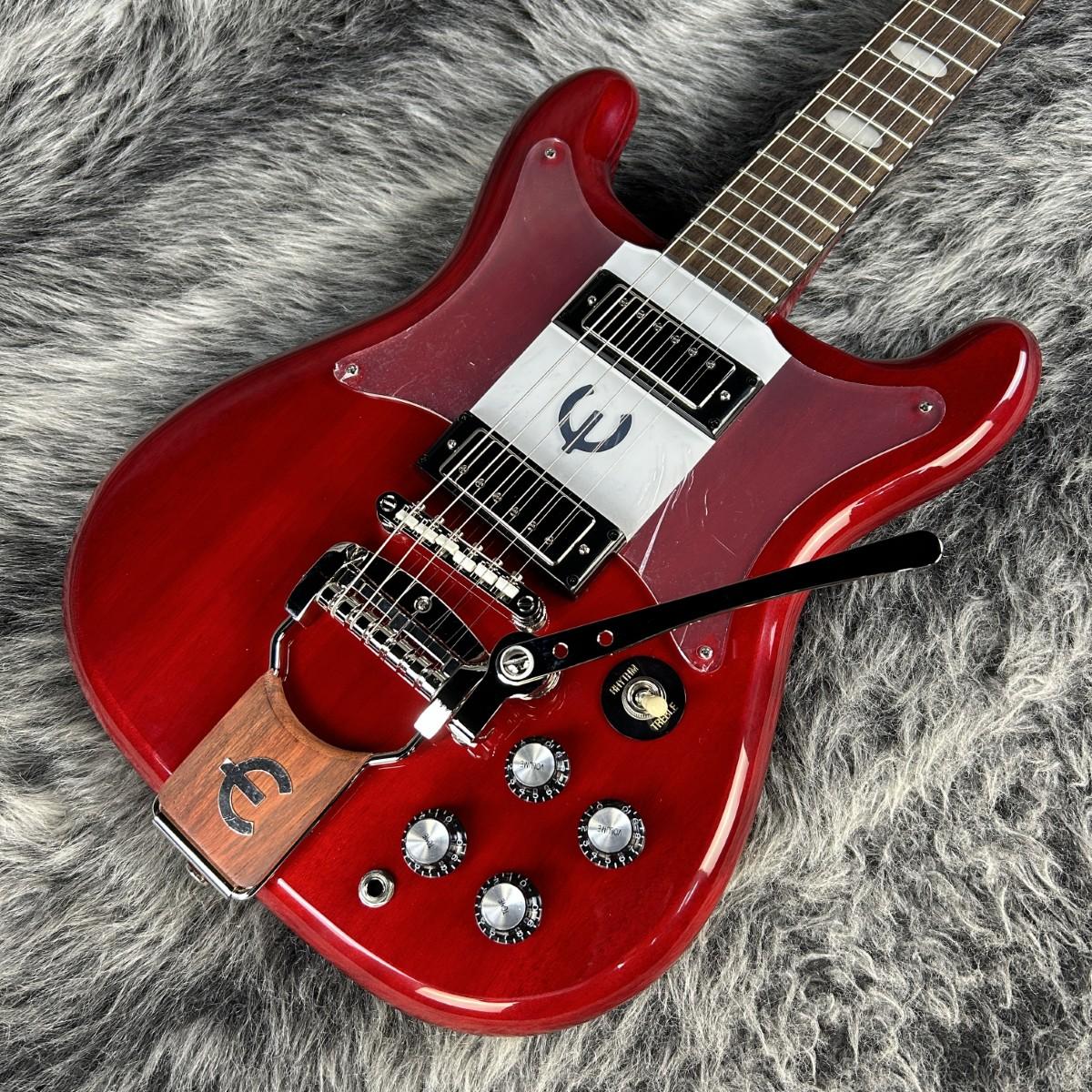 Epiphone Crestwood Custom エピフォン　ギター Epiphone Crestwood Custom (Tremotone) Electric Guitar - Cherry