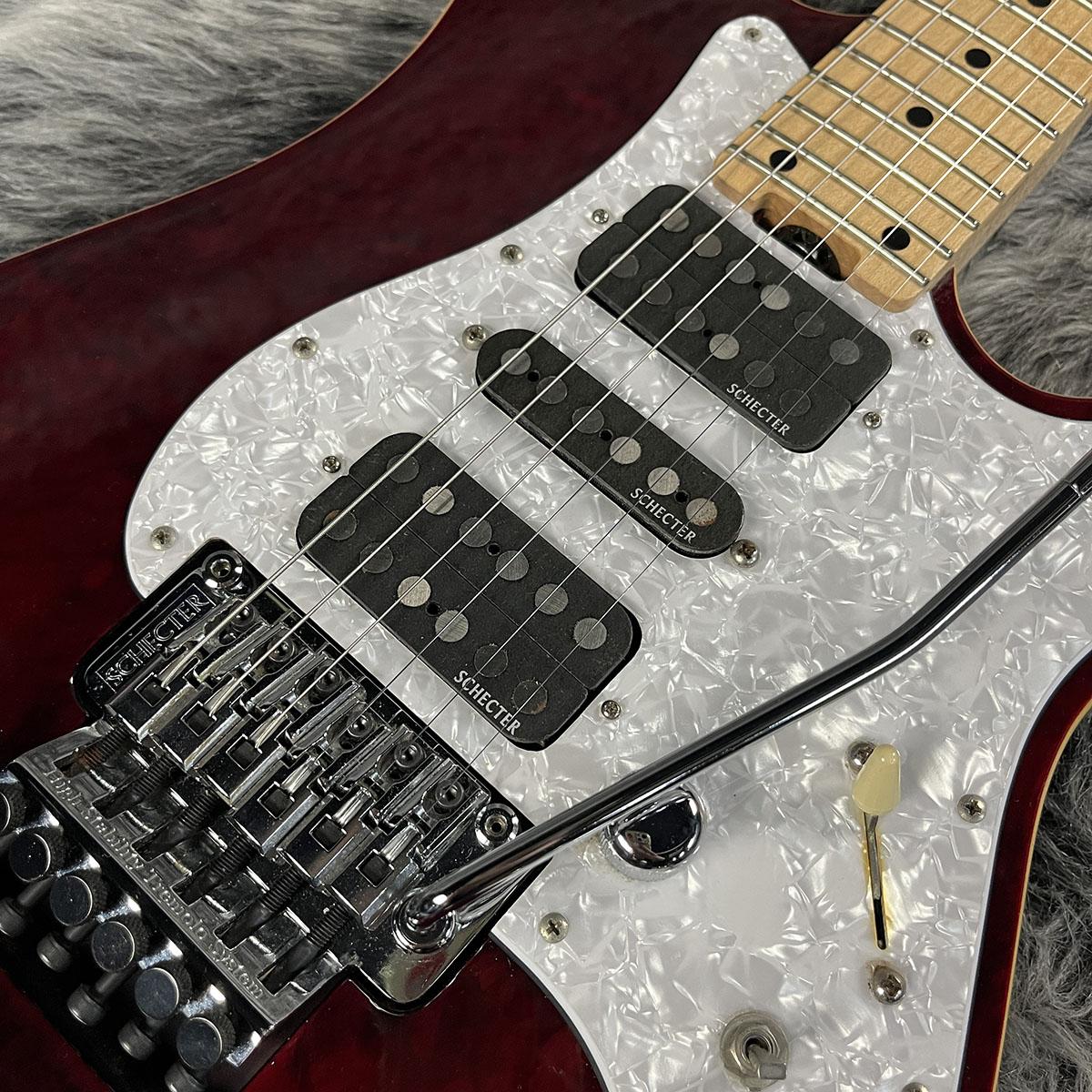 ギター Schecter SD-2-24 BW PUR/M SCHECTER SD-2-24-BW/M See Through Blue 税込販売価格 ￥98,000- 中古