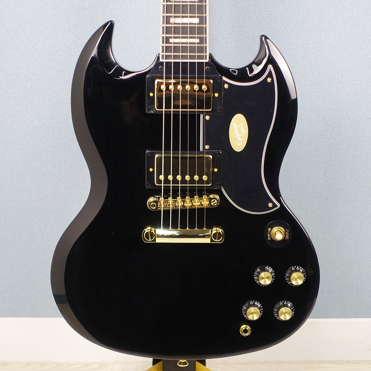 Epiphone SG Custom Ebony【春のクリアランスセール】 <エピフォン