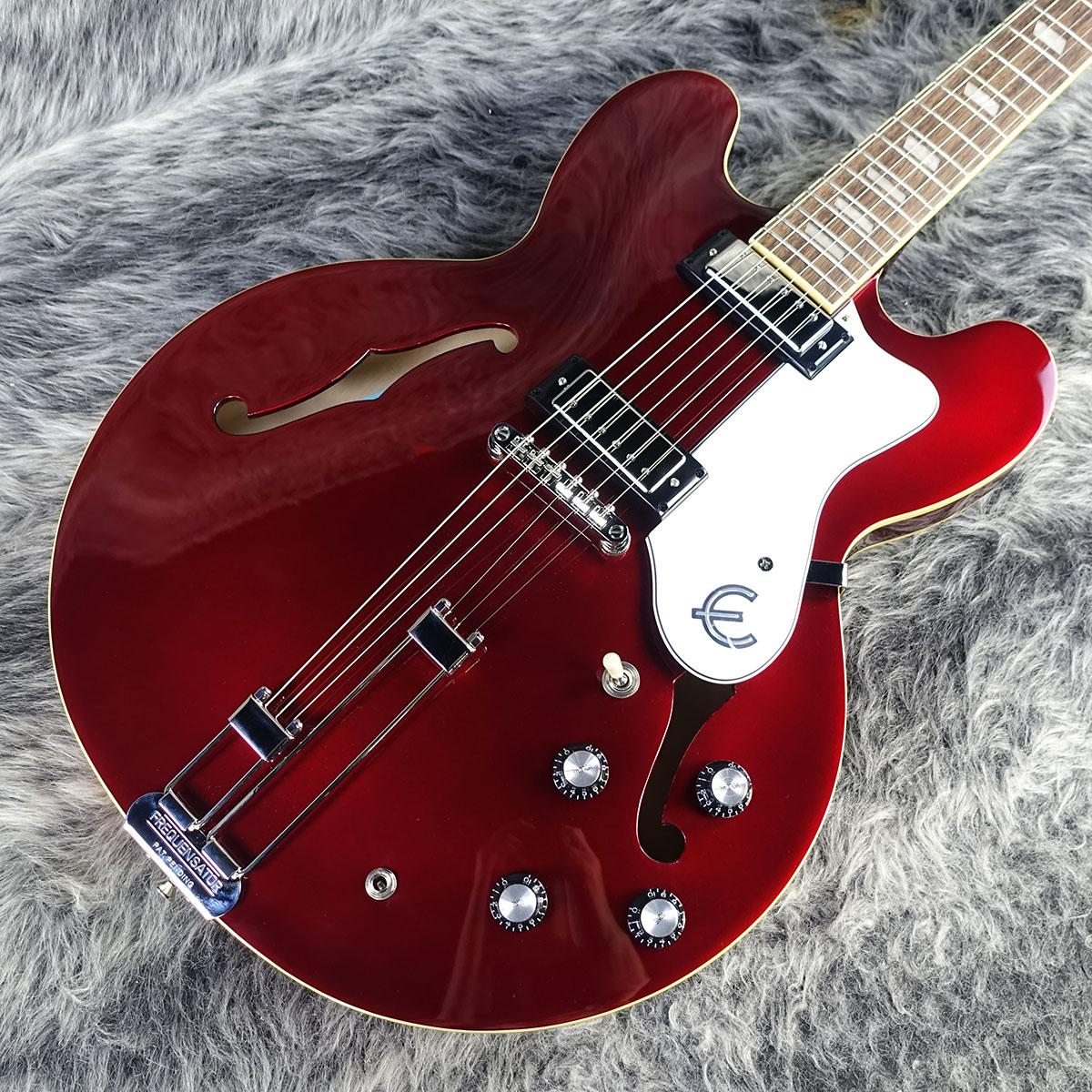エピフォン riviera Epiphone Bonehead Riviera Left-handed Electric Guitar - Dark