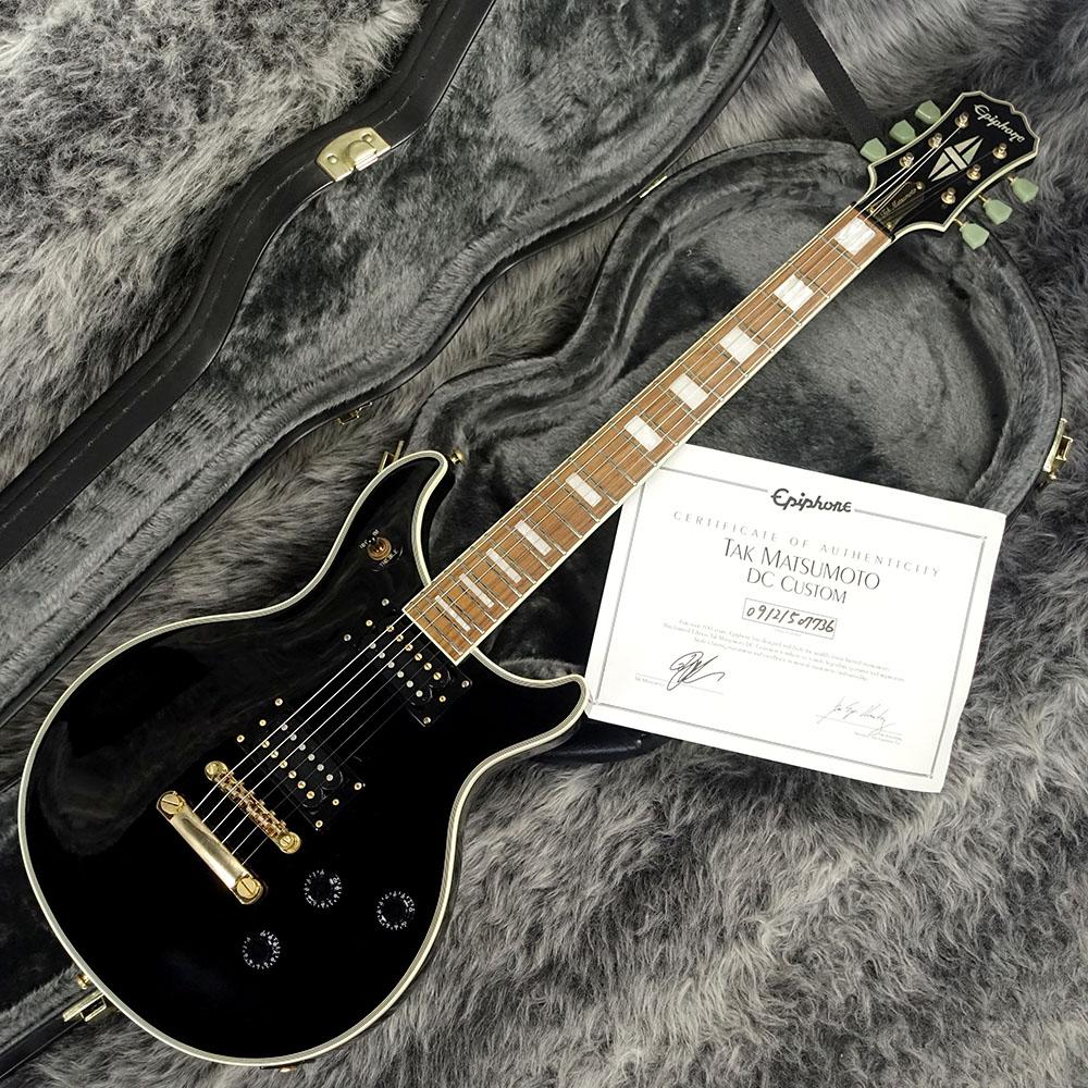 ギター Epiphone Tak Matsumoto DC Custom gibson Epiphone エレキギターTak Matsumoto DC Custom中古品()売却済みです