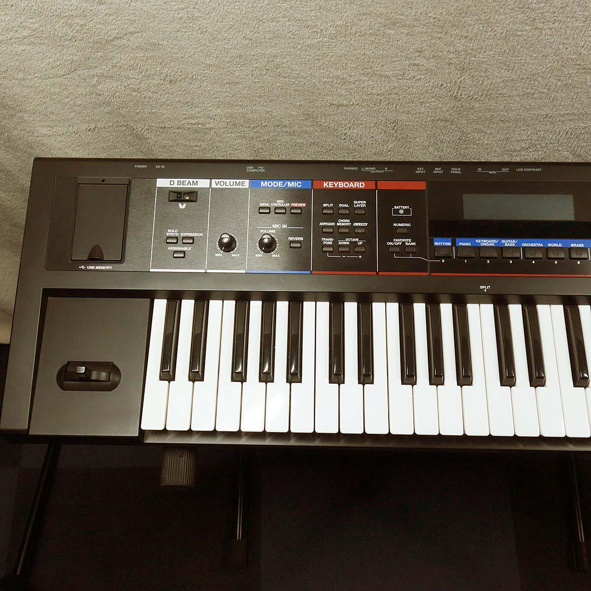 Roland JUNO-DI シンセサイザー 61鍵盤 キース、ペダル付き Roland JUNO-X 61鍵盤 シンセサイザー ローランド JUNOX | 島村楽器