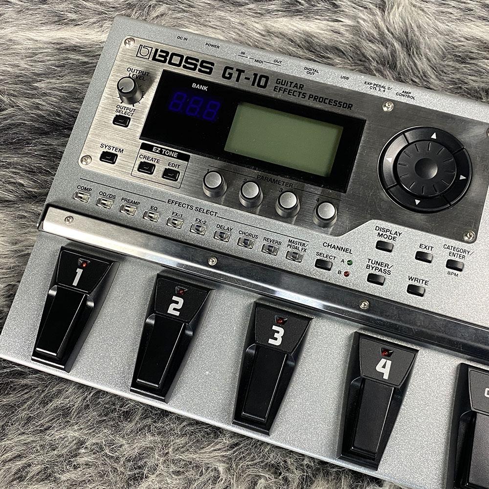 BOSS GT-10 ギターエフェクトプロセッサー Boss GT-10 Guitar Multi Effects Pedal - エフェクター専門店