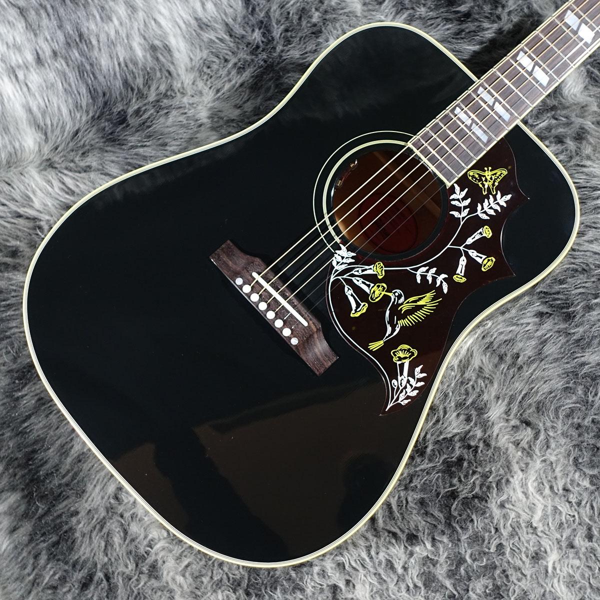 Gibson Hummingbird ebony Black 2012年製 Gibson Hummingbird Ebony w/VTC|ドルフィンギターズ