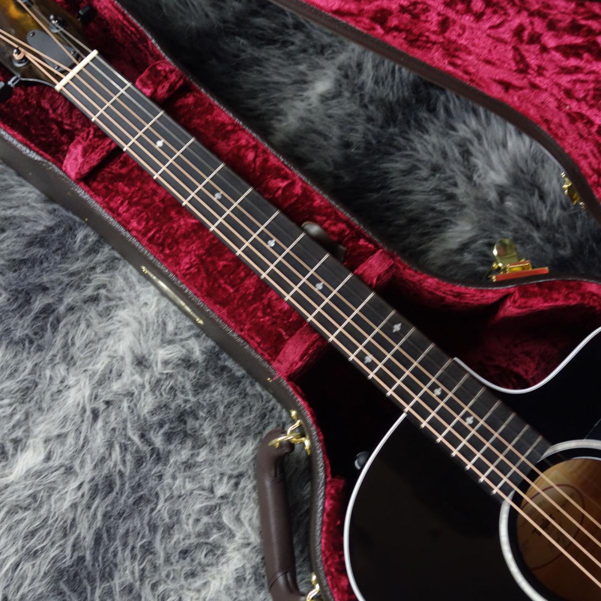 Taylor 214ce DLX BLK エレアコ アコギ ブラック Taylor 214ce DLX Black <テイラー>｜平野楽器 ロッキン オンラインストア