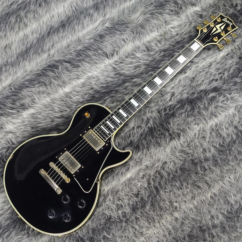 難あり　Burny バーニー　レスポールカスタムタイプ　イナズマインレイ バーニーレスポールカスタム