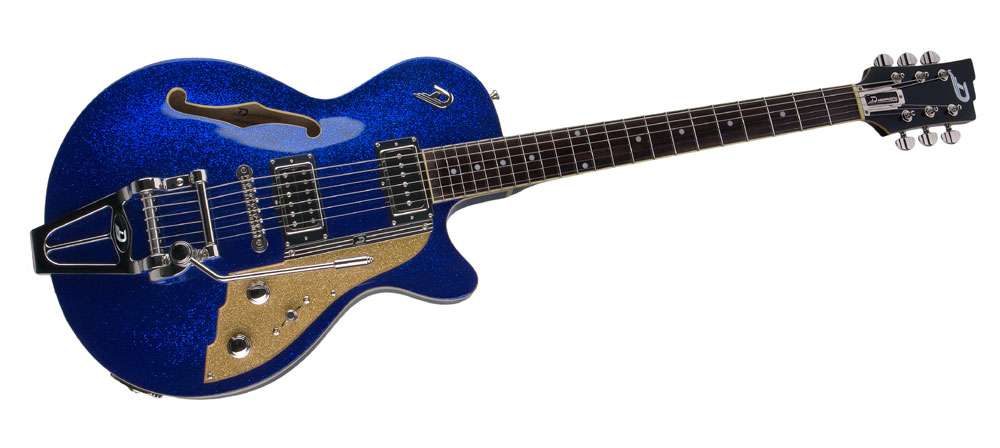 Duesenberg Starplayer TV, Blue Sparkle Finish | Duesenberg