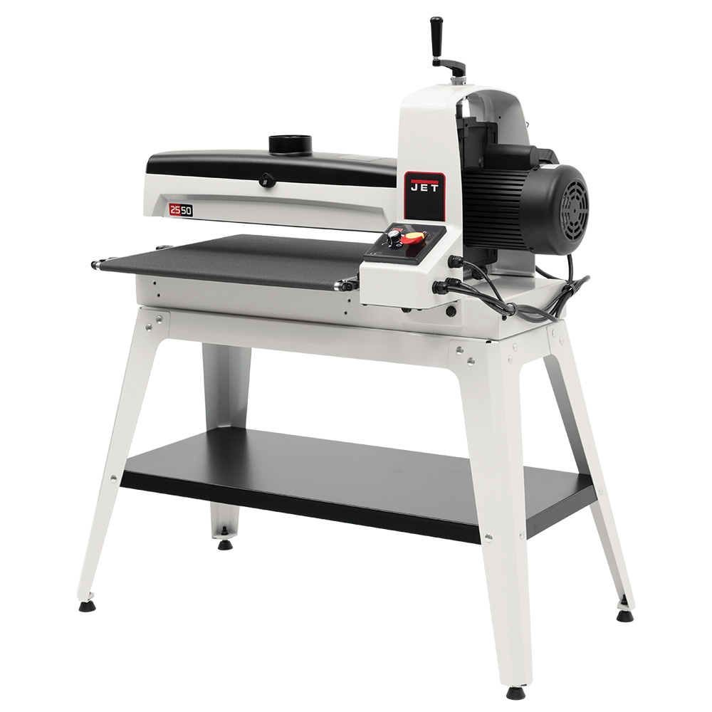 Jet 2550 25'' Drum Sander With Open Stand| Rockler Woodworking and