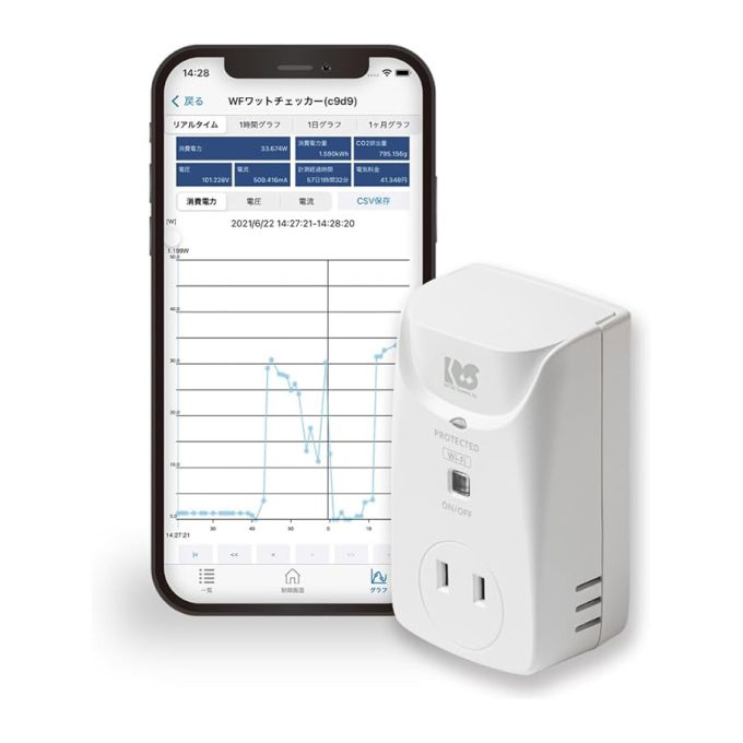 Wi-Fiワットチェッカー RS-WFWATTCH1｜ラトックシステム公式サイト