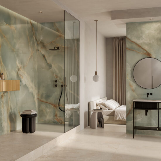 グリーンタイル：屋内外用のグレスおよびセラミック