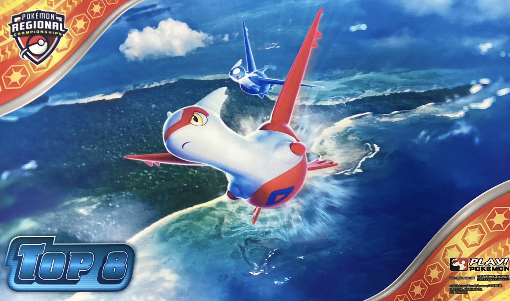 ラティアス＆ラティオス TOP8 プレイマット - らぐなろっくゲーミング