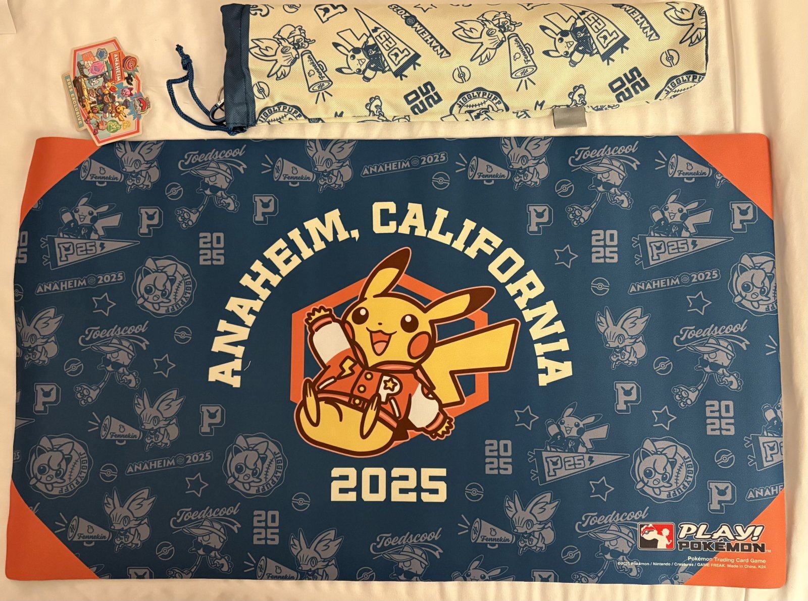 WCS2025 アナハイム レターマン プレイマット - らぐなろっくゲーミング