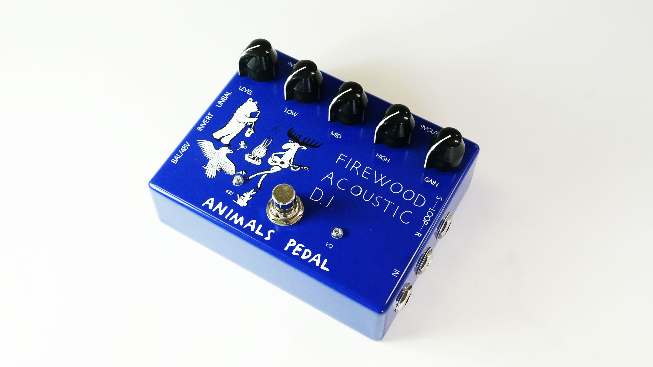 使える機能をシンプルに！エレアコ用プリアンプペダル ANIMALS PEDAL