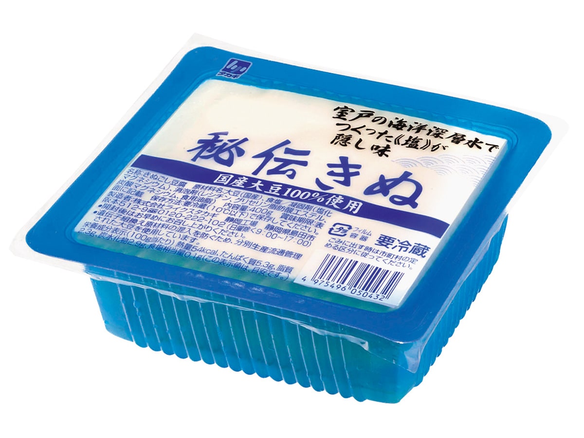 秘伝きぬ豆腐（国産）｜絹ごし豆腐｜商品紹介｜株式会社ライクスタカギ