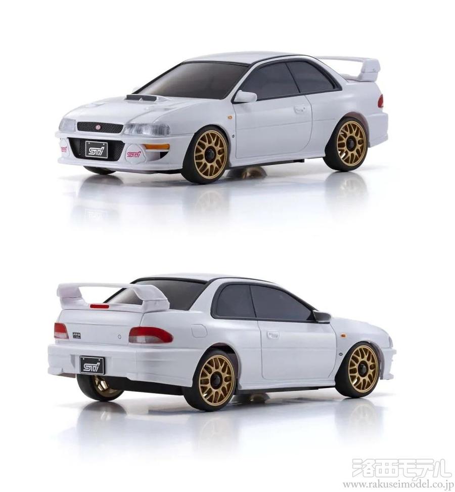 京商 MZP457W ASC スバル インプレッサ 22B-STI ホワイト：ラジコン