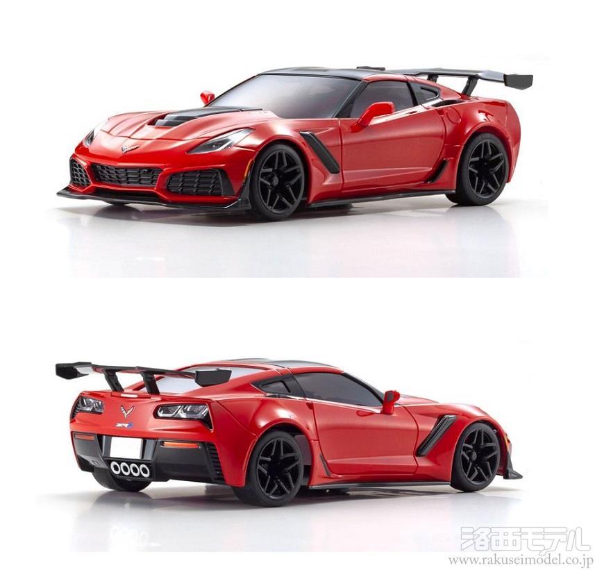 京商 MZP240R ASC MR03WMM シボレーコルベットZR1 トーチレッド