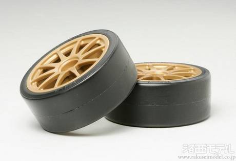 タミヤ 51219 ドリフトタイヤ&ホイールセット：ラジコン専門店 洛西モデル