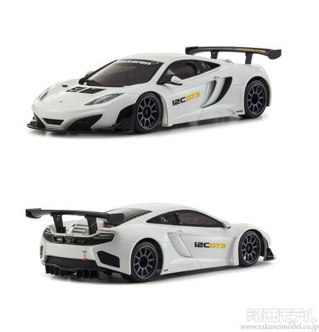 京商 MZP245W ASC MR-03W-MM マクラーレン12C GT3 2013 ホワイト