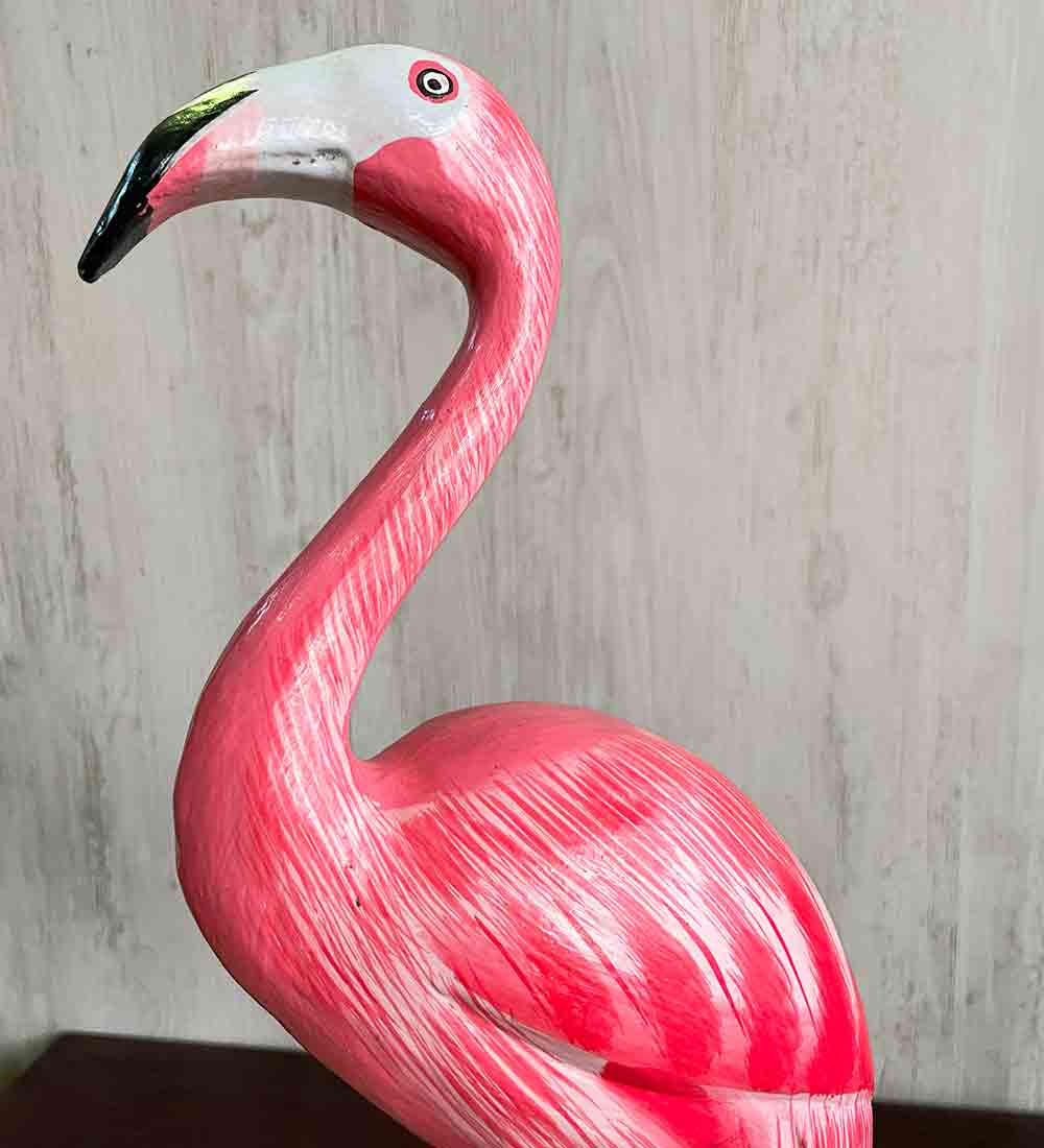 楽天市場】アジア雑貨 フラミンゴ ピンク 3サイズ オブジェ 置物