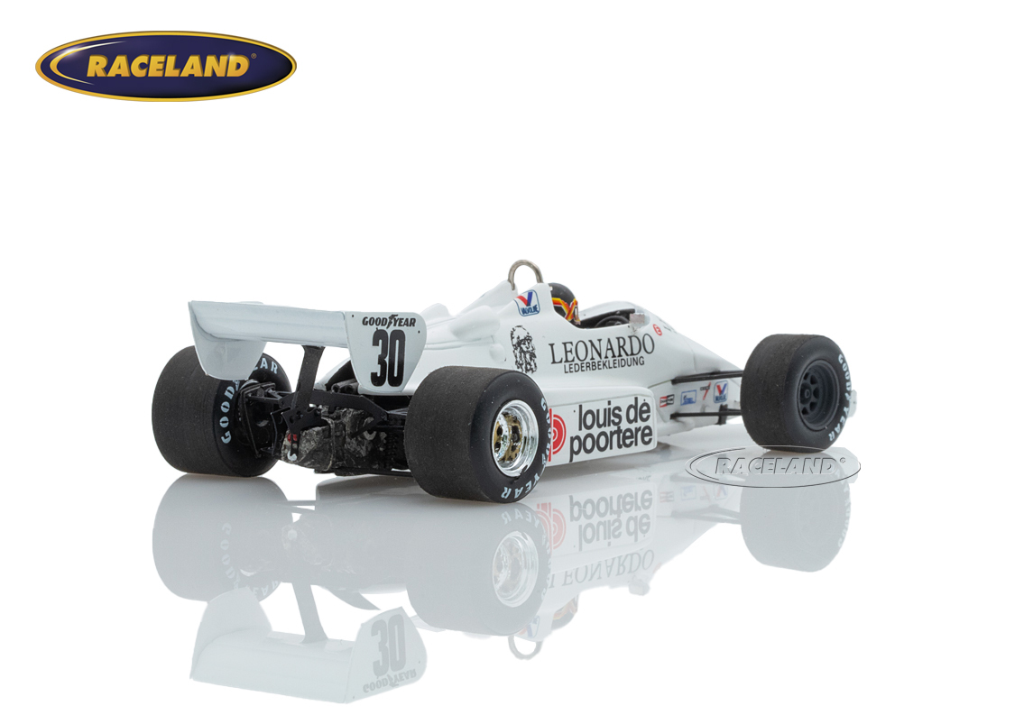 Arrows A6 Cosworth V8 F1 louis de poortere 9° German GP 1983