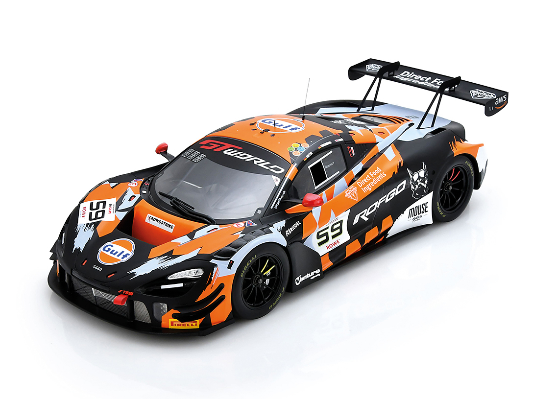 McLaren 720S GT3 EVO Garage 59 6° Spa 24H 2025 - scale 1/18th 2025