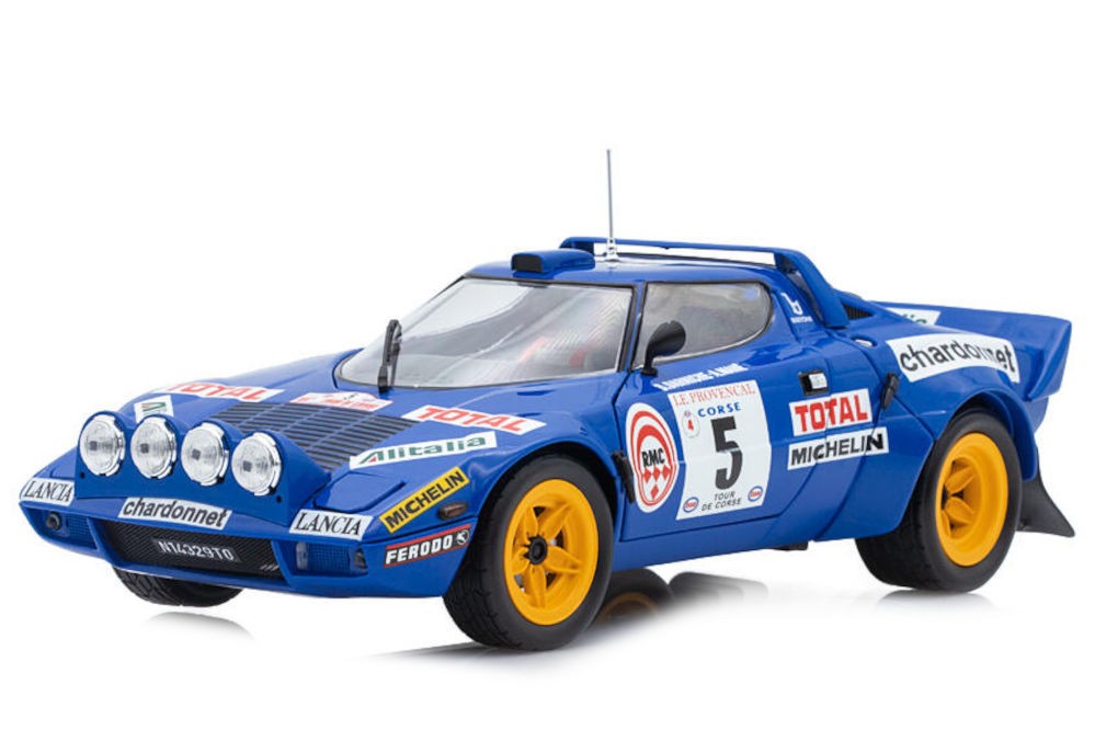 LANCIA STRATOS HF 2nd Rally Tour de Corse 1976 Darniche / Mahe