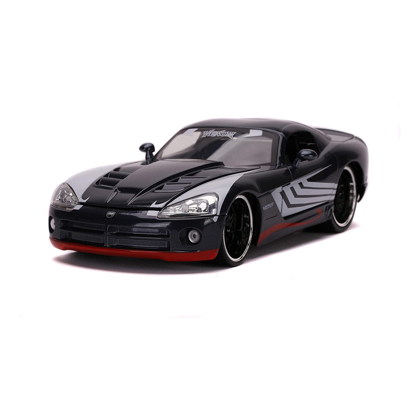 Marvel Spiderman Venom 2008 Dodge Viper 1:24 Diecast Car | Radar Toys
