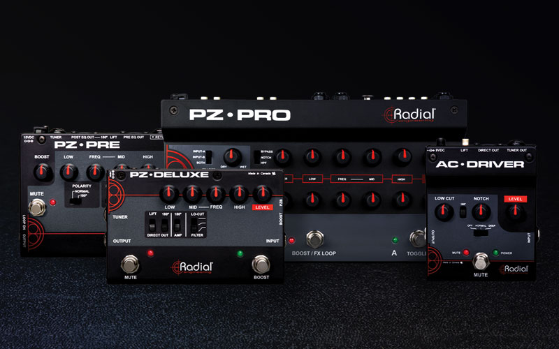 PZ-Pro and the redesigned Acoustic Series - Now Shipping! - Radial