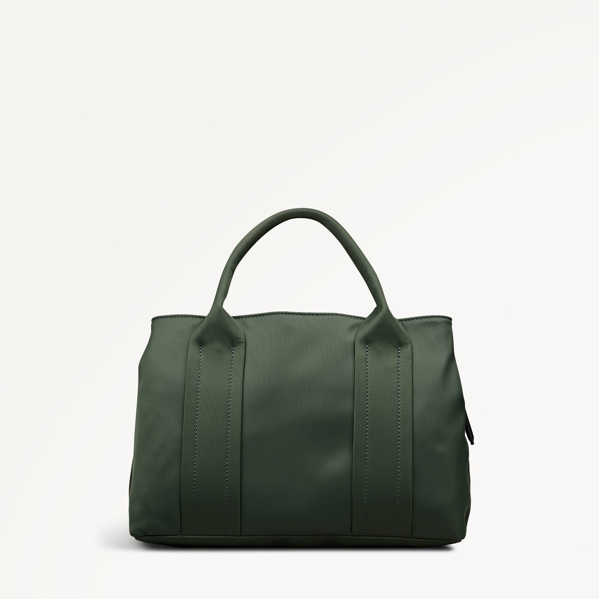 Khaki Medium Ziptop Grab Bag | Grove Close SS26 | Radley London