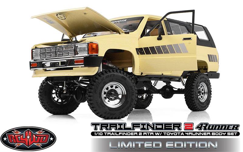 新製品】RC4WD TOYOTA 4 Runner - TrailFinder2 Limited Edition