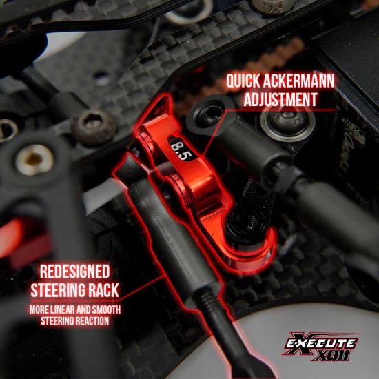 Execute XQ11 1/10 Carpet Competition Aluminum Chassis Touring Car Kit