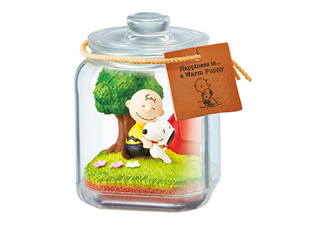 SNOOPY & FRIENDS Terrarium Happiness with Snoopy：商品案内 | 株式