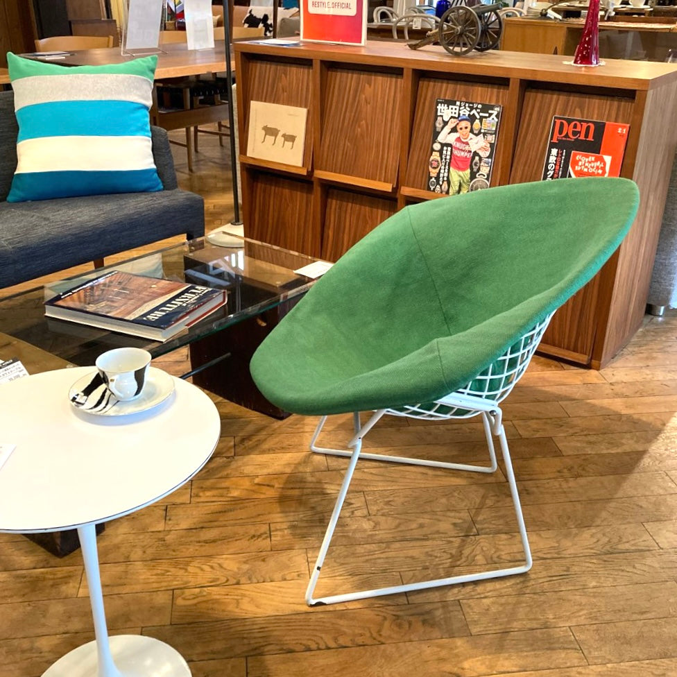 ノル / Knoll ダイヤモンドチェア スモール フルカバー グリーン