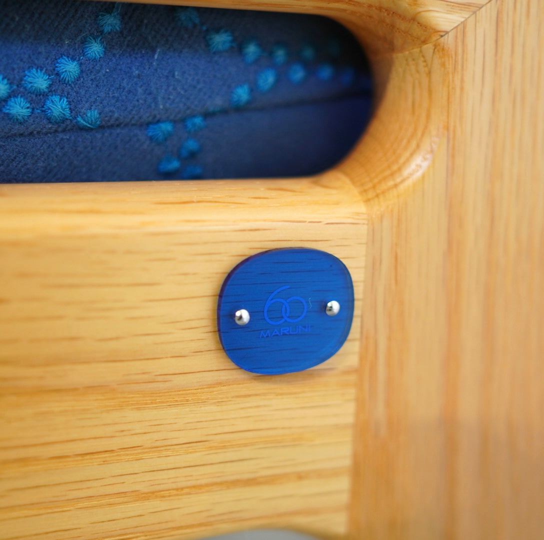 マルニ60 × ミナペルホネン オットマン オークフレーム / タンバリン 中古