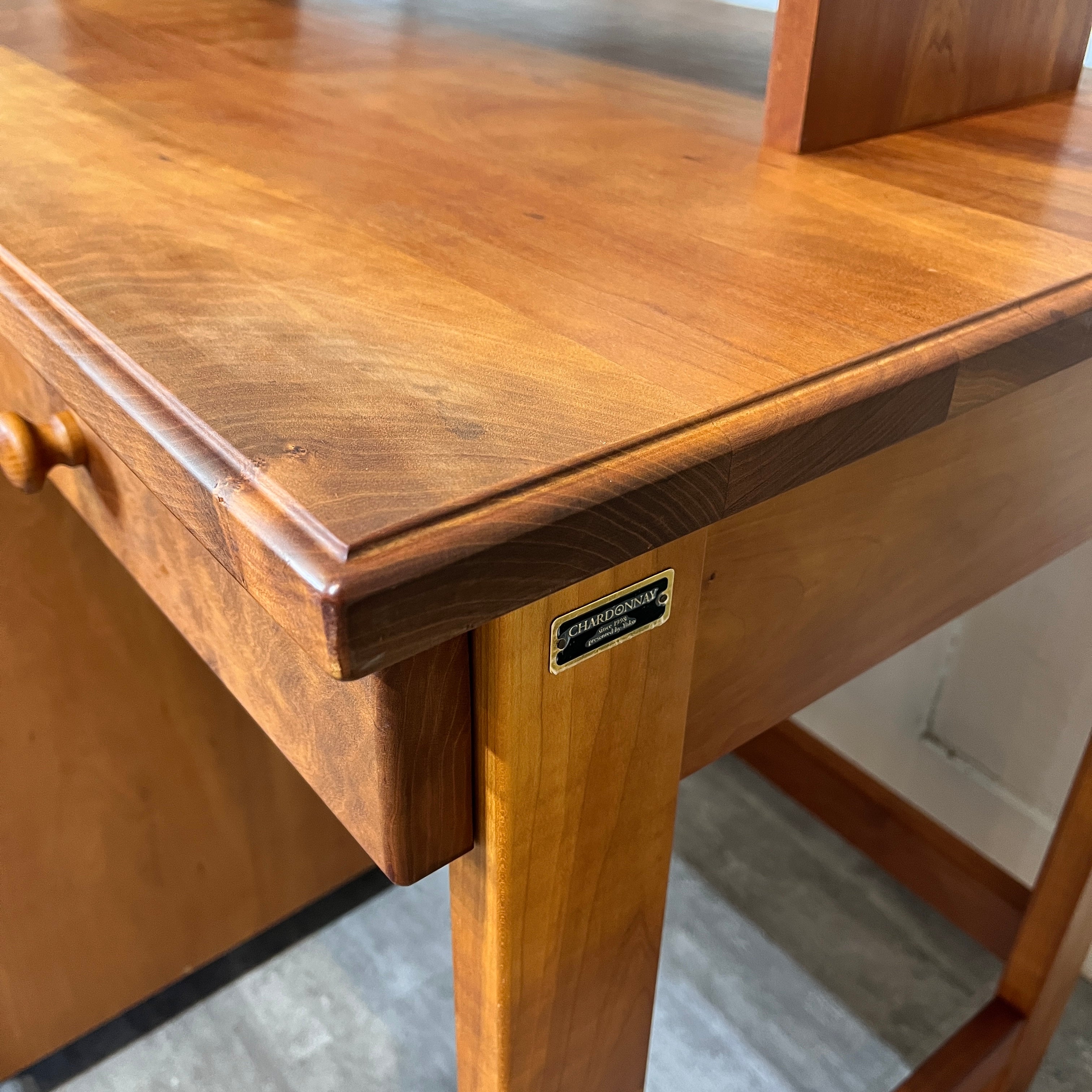 シャルドネ / CHARDONNAY アッサムシリーズ デスク本棚 ワゴン付き