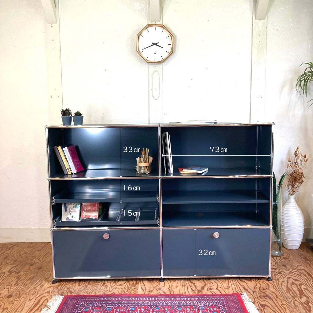 USMハラー / USM Haller キャビネット オープンシェルフ 2列3段