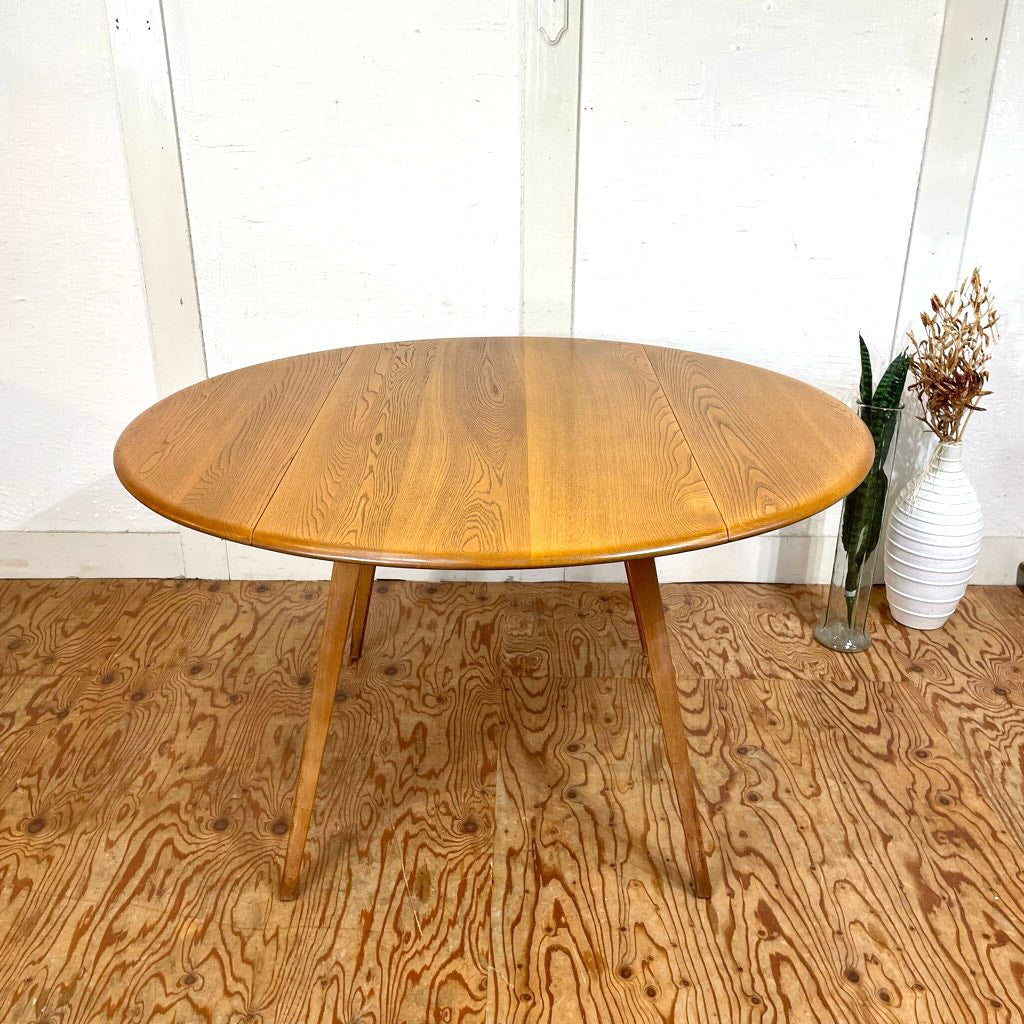 アーコール / ERCOL ドロップリーフ 伸長式 ダイニングテーブル