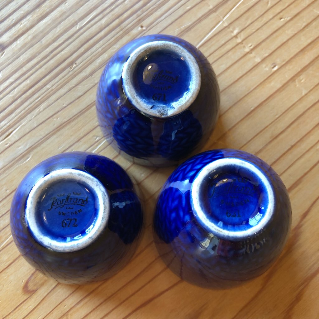 ロールストランド / Rorstrand ブラエルド / Bla Eld エッグスタンド3