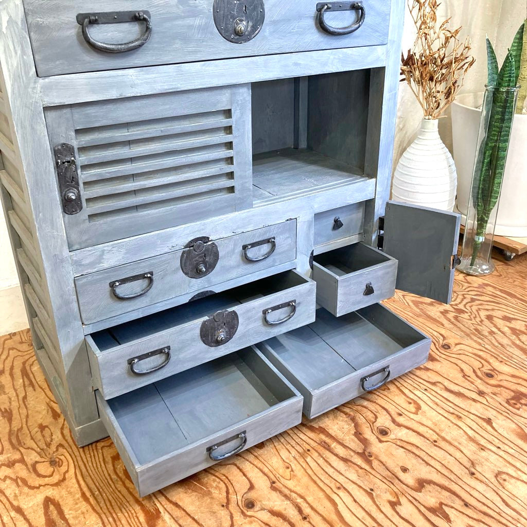 水屋箪笥 食器棚 カップボード 収納棚 サイドボード アニースローン