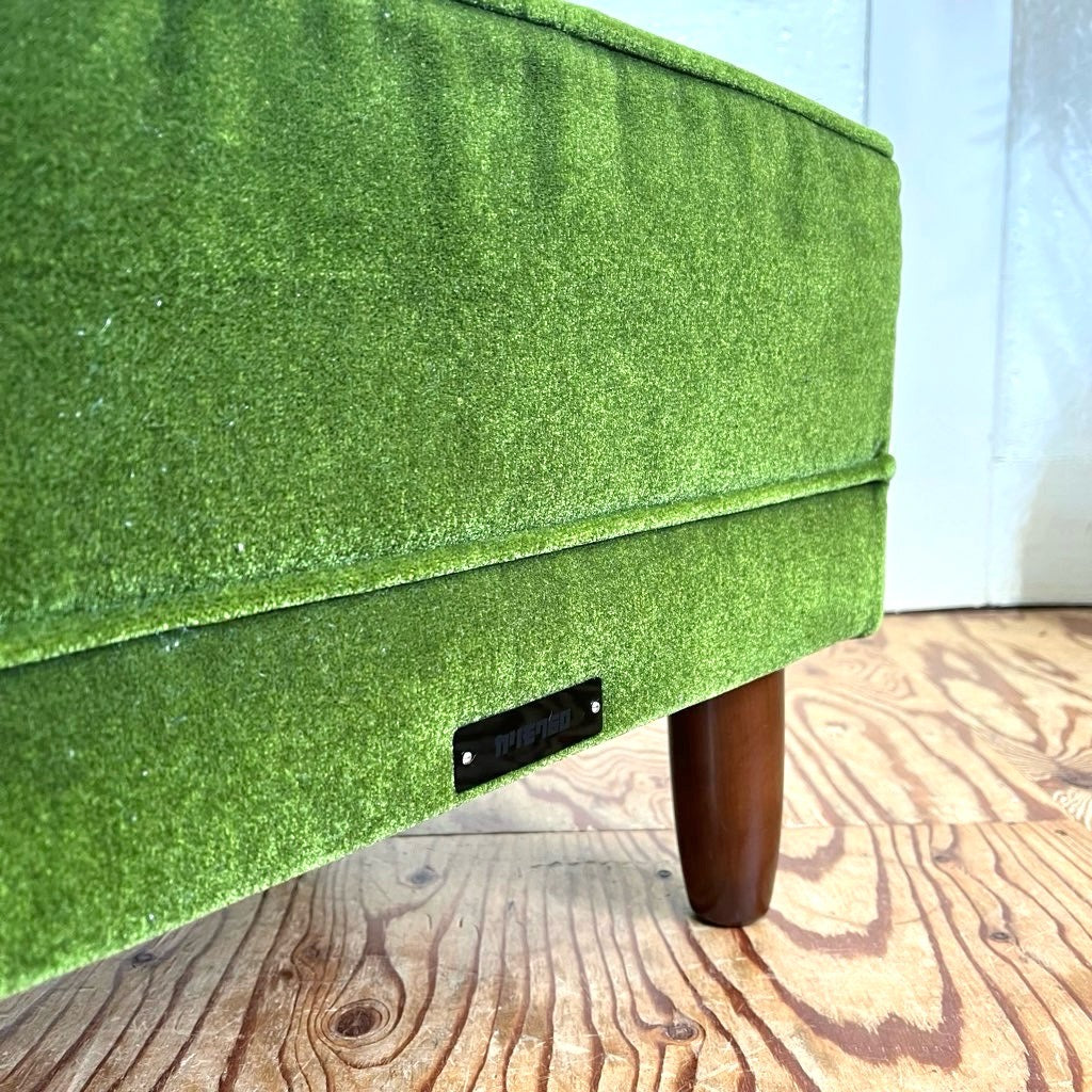 カリモク60 / karimoku60 オットマン モケットグリーン スツール