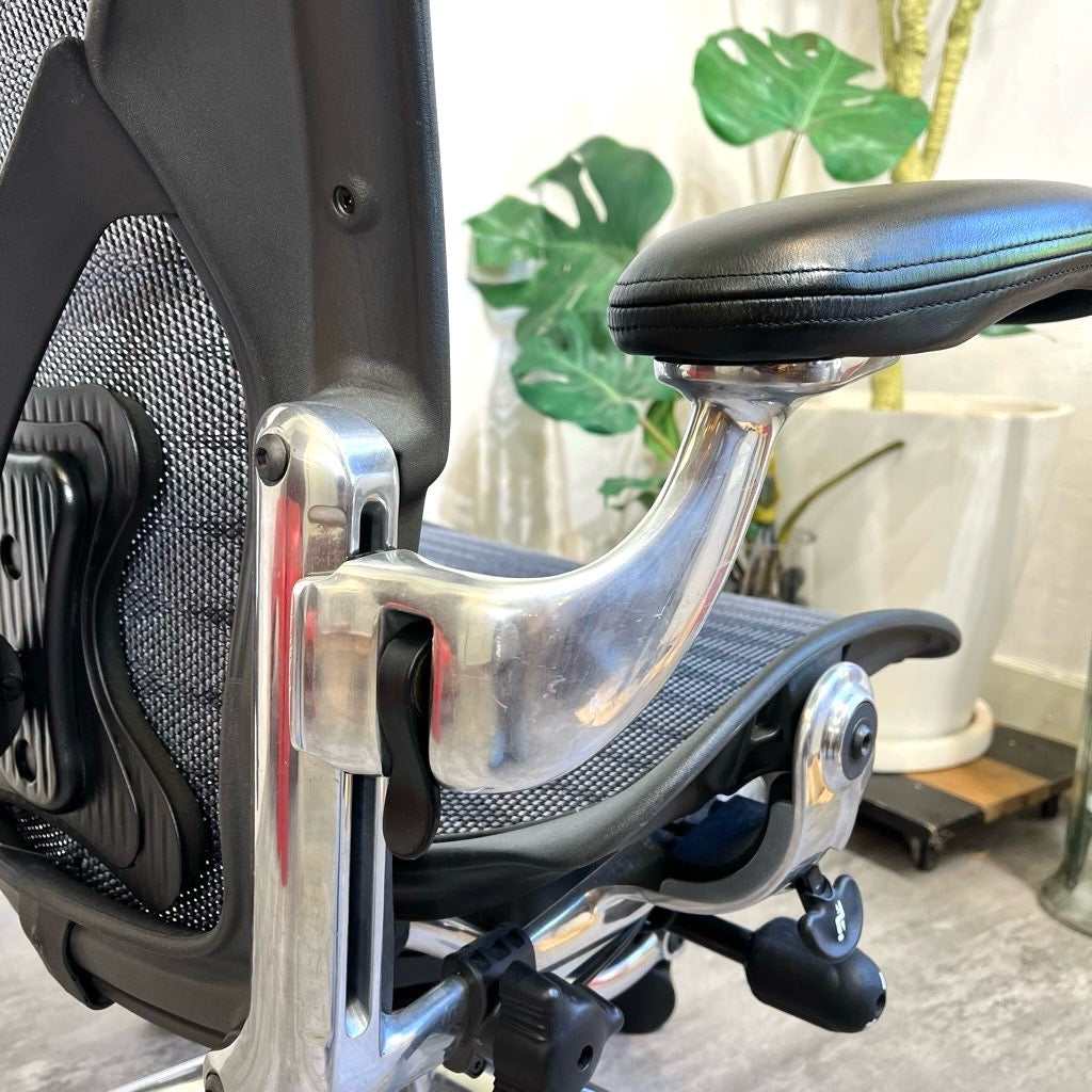 ハーマンミラー / HermanMiller アーロンチェア タキシードブルー